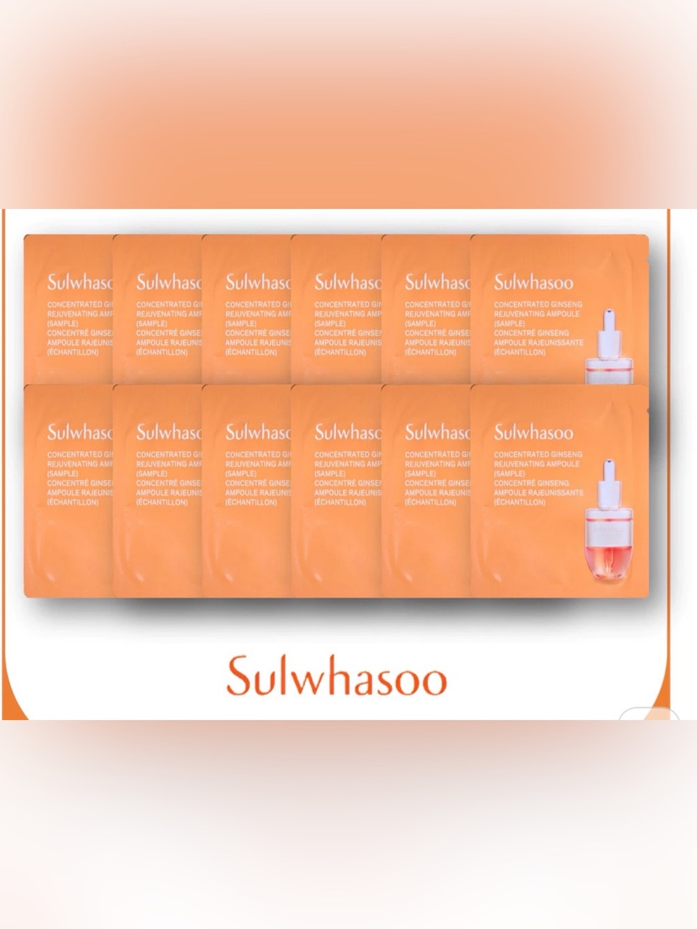 Sulwhasoo Concentrated Ginseng Rejuvenating Ampoule 1ml x 30pcs (30ml)